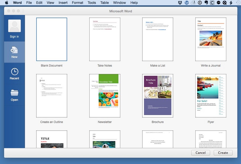 microsoft word for the mac free download